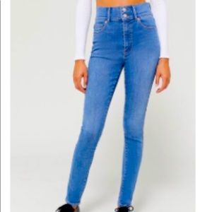 BDG Twig High-Rise Double Buttoned High Waisted Skinny Jeans 25